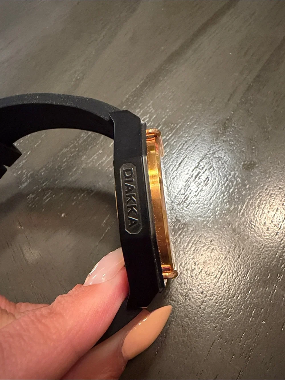 Men’s Black and Gold Sport Watch